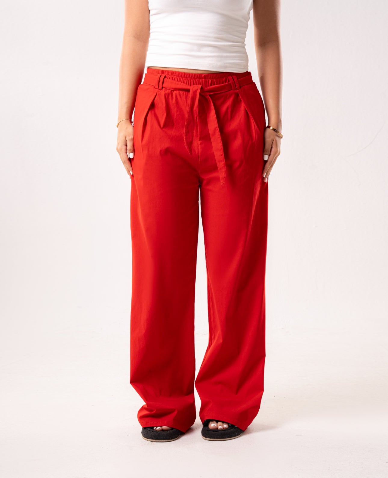 Rosso Cinch Pants