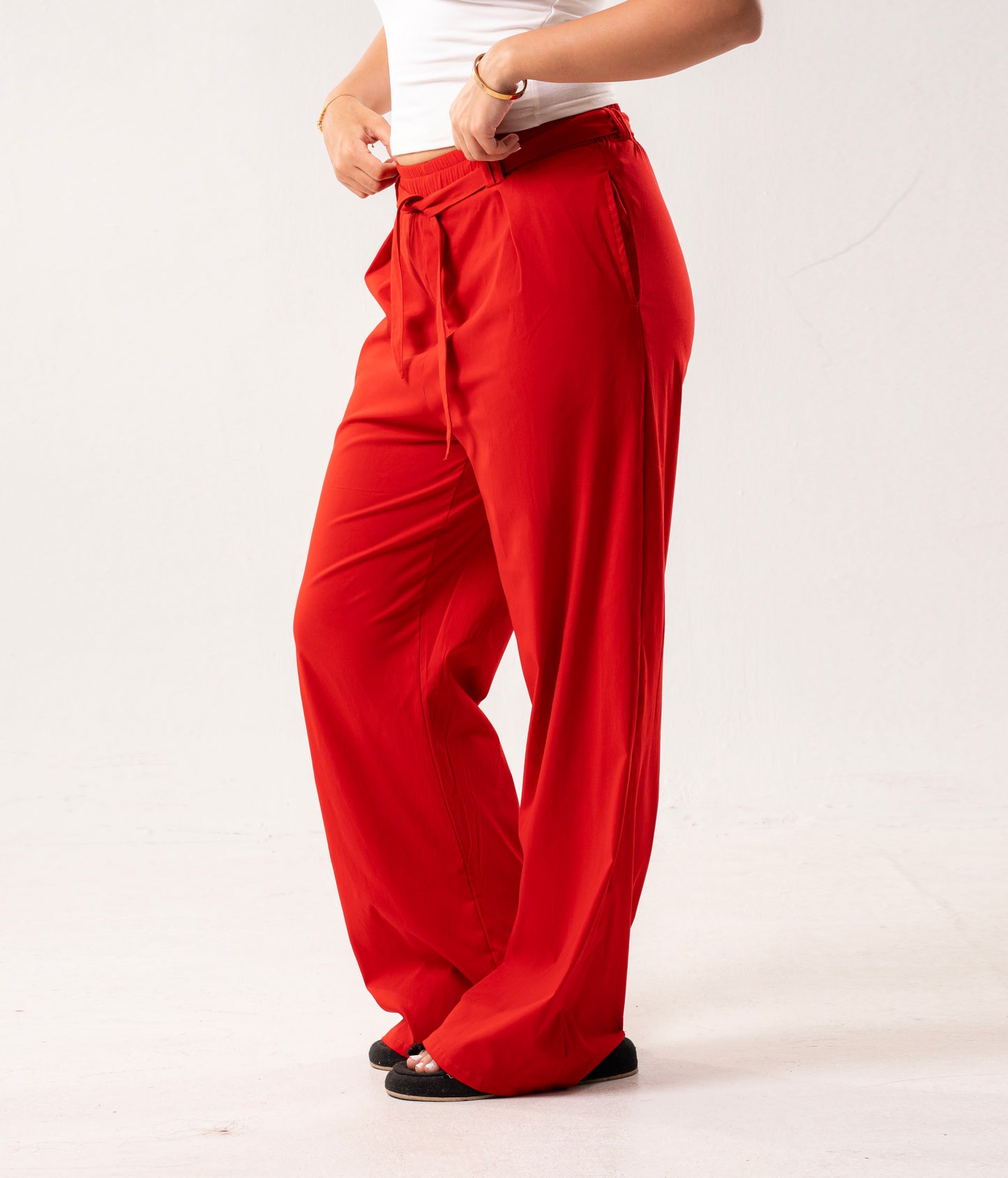 Rosso Cinch Pants
