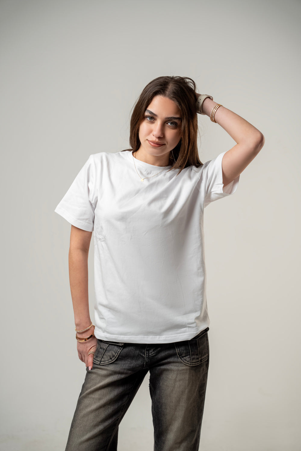 Unisex Perfect Fit White T-shirt
